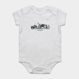 New York - New York Baby Bodysuit